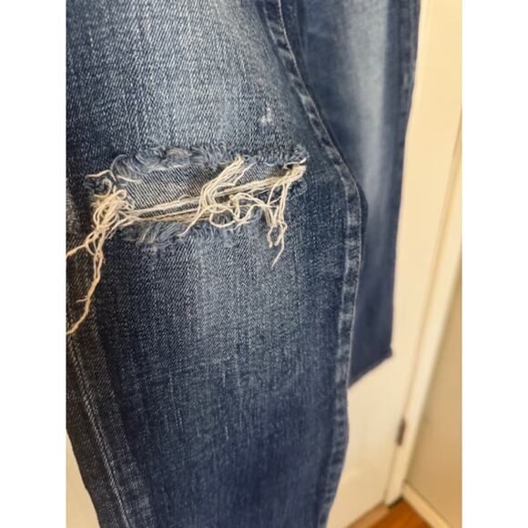 Moussy Vintage Distressed High Rise Straight Leg Jeans 27 - Picture 7 of 8